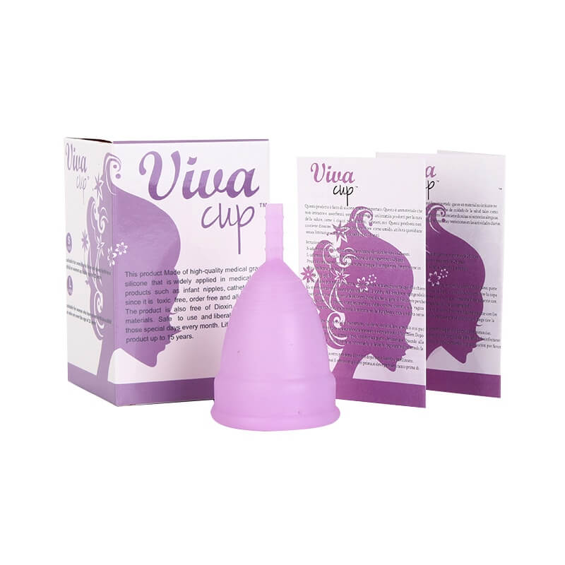 Prémiový menstruační kalíšek Viva Cup velikost L (různé barvy)